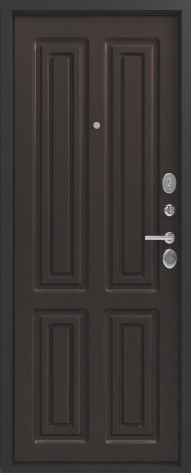 Центурион Входная дверь Lux 6 Шелк черный, арт. 0000937