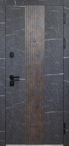 Феррони Входная дверь Luxor 2МДФ Стоун Рейки, арт. 0005382